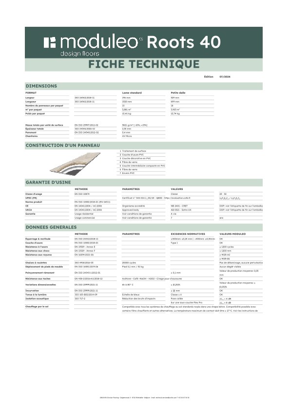 MOD_TDS_LVT_Roots 40_FR.pdf Technical datasheet