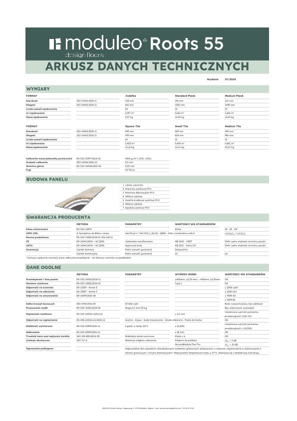 MOD_TDS_LVT_Roots 55_PL.pdf Technical datasheet