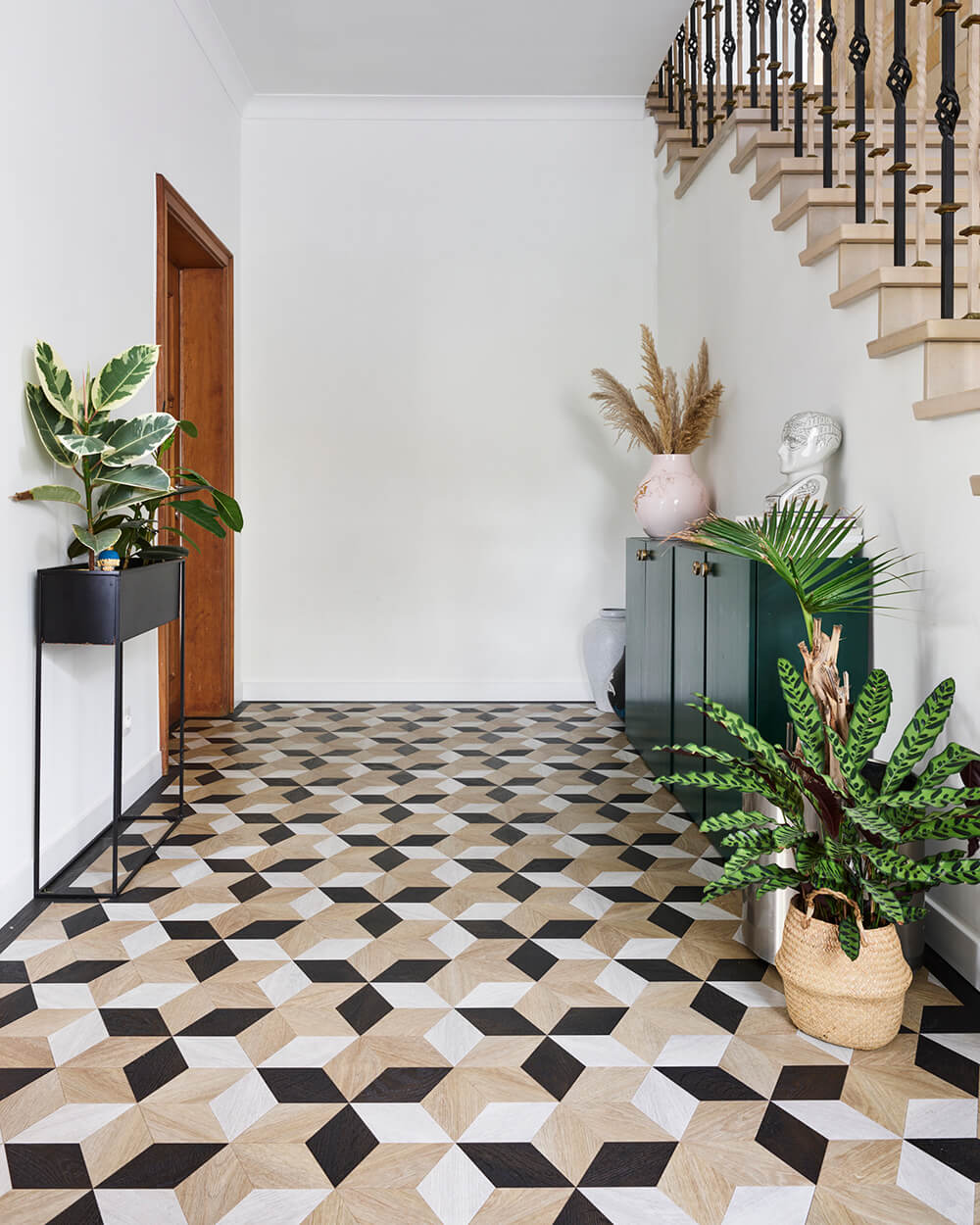 Moduleo Moods vinyl flooring - hallway - home renovation