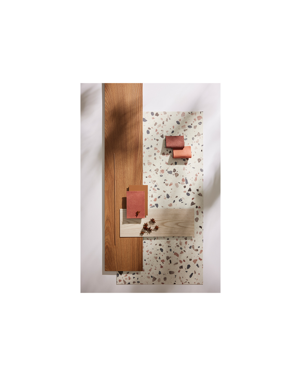 Luxury Vinyl flooring - Roots collection - Erwecke den Wald-Stil - Moodboard