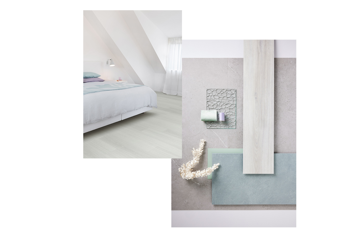 Moduleo sols en vinyle - Roots collection - styl Brise du Nord - moodboard