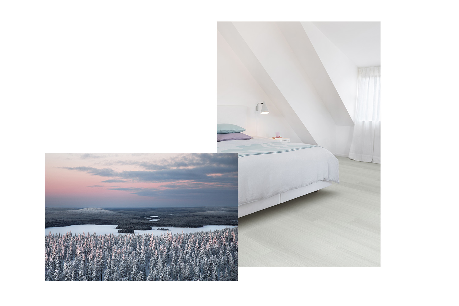 Moduleo pvc vloeren - Roots collectie - Breeze in the north stijl - moodboard