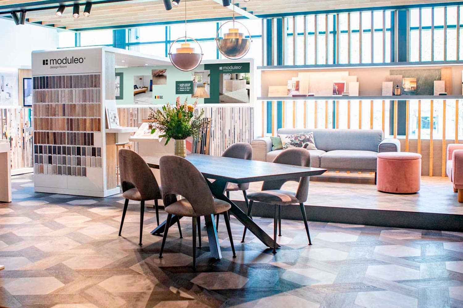 Moduleo showroom at retailers - find a luxury vinyl flooring store close to you